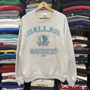 Vintage Dallas Mavericks Logo Sweatshirt, NBA Dallas Mavericks mens womens shirt